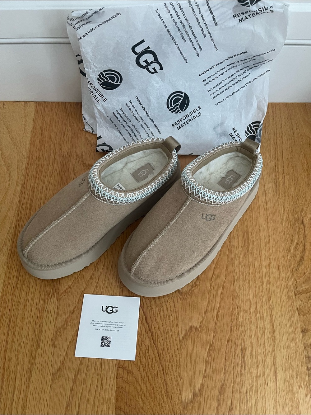 UGG NEW Women's Tazz II Slip-On Slipper - Sand size 7